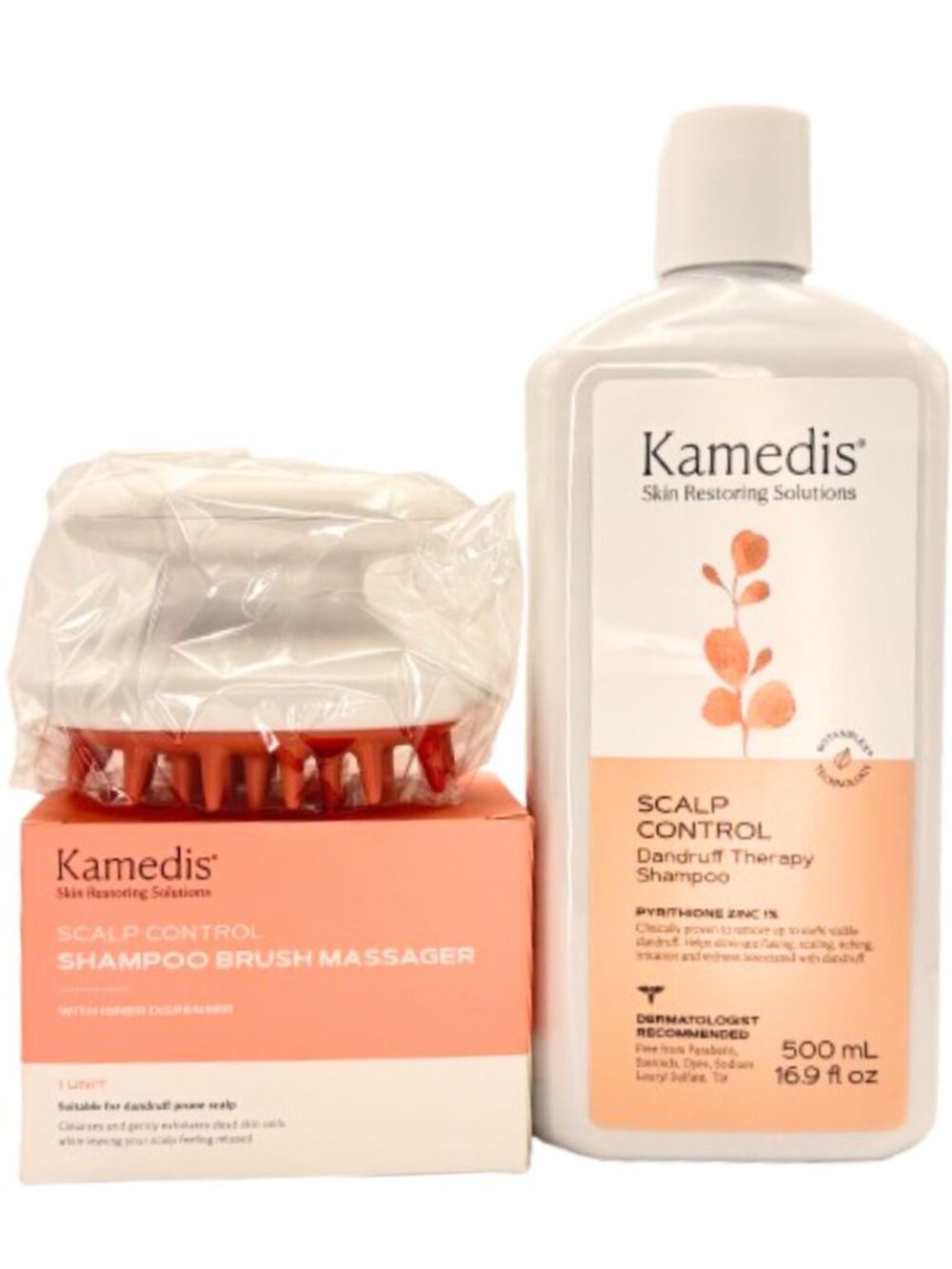 Kamedis Scalp Therapy Bundle Shampoo + Scalp Massager